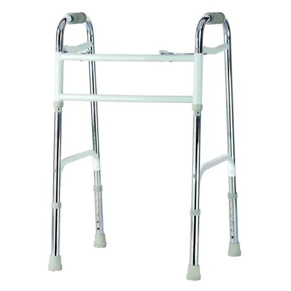 Andadera Plegable Reforzada con Ruedas Delanteras de 360ø